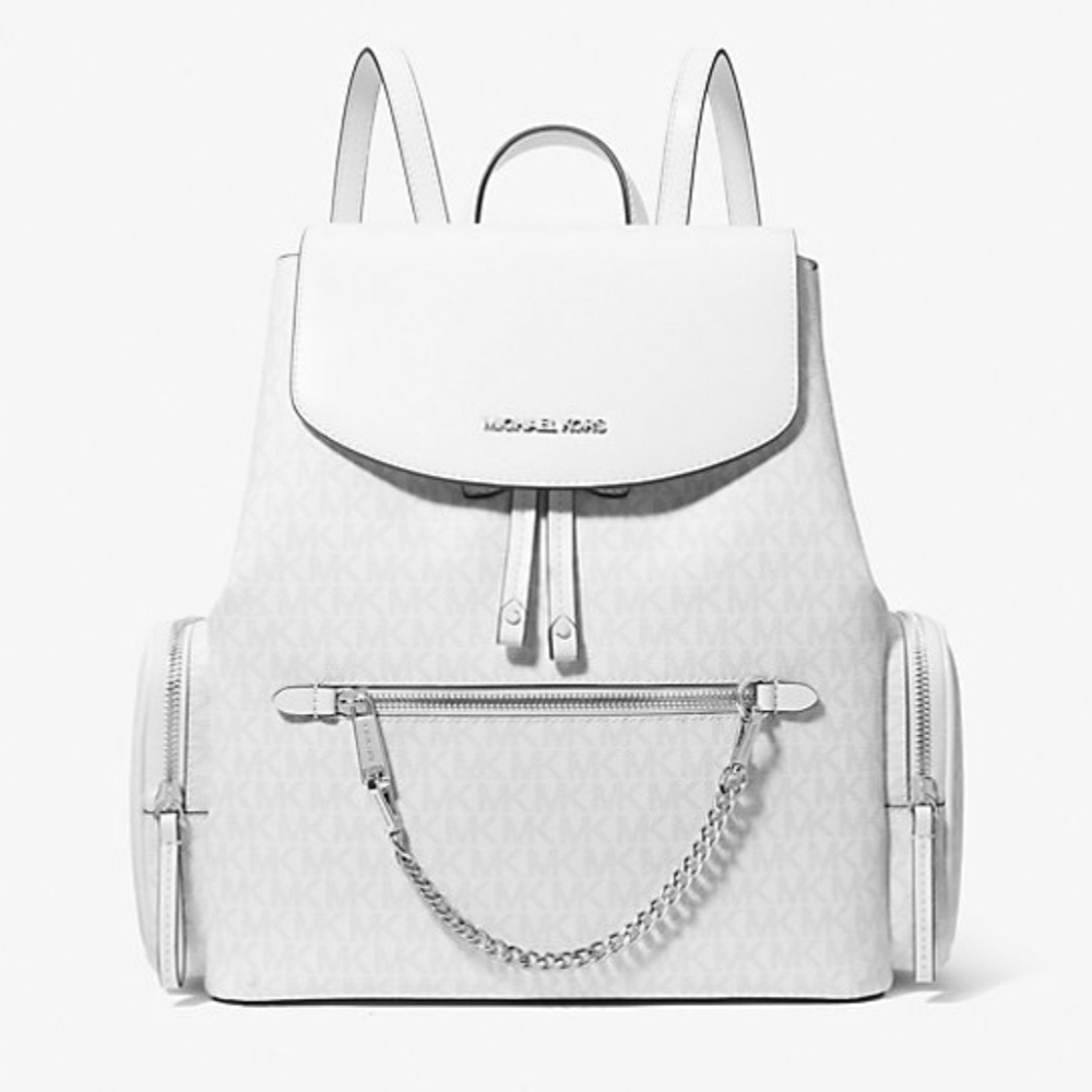 Jet Set Large Signature Logo Backpack